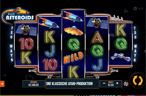 Atari Asteroids Spiel