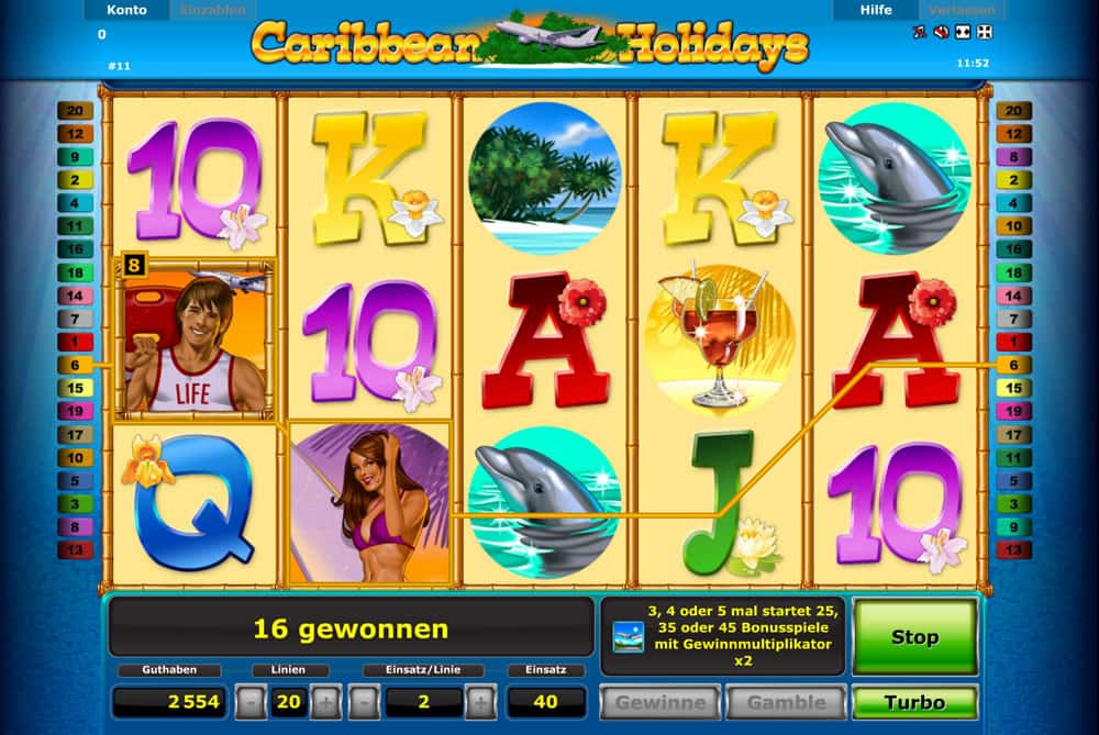 Caribbean Holidays Supergaminator