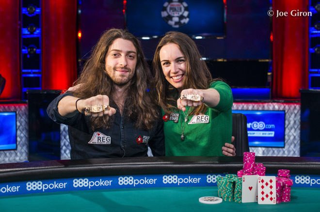 Liv Boeree und Igor Kurganov Liv Boeree und Igor Kurganov am Pokertisch