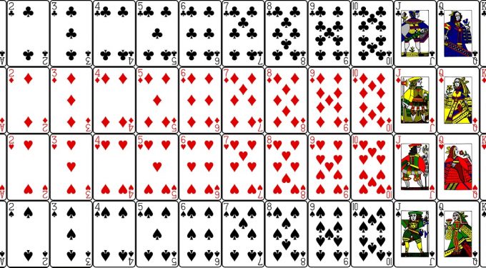 Kartendeck Französisches Blatt Spielkarten